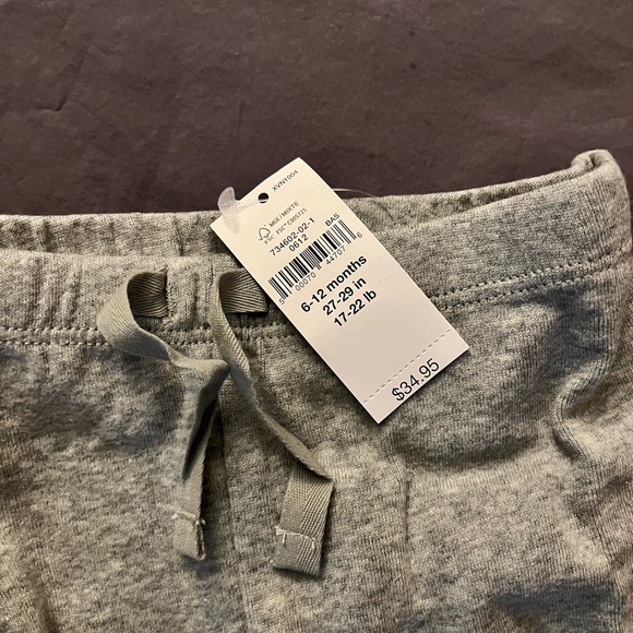 NEW! GAP - Gray Kids Jogger Pants 3 PACK COUNT - Picture 2 of 2